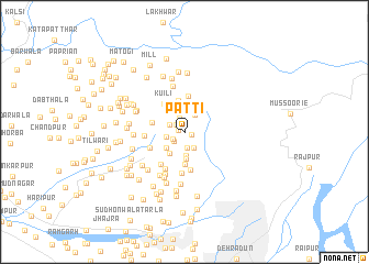 map of Patti