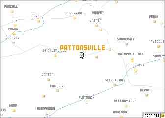 map of Pattonsville