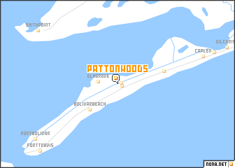 map of Patton Woods