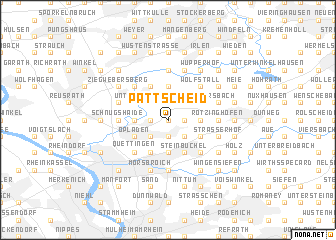 map of Pattscheid