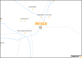 map of Patuca