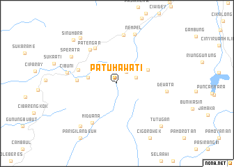 map of Patuhawati