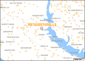 map of Patuxent Knolls