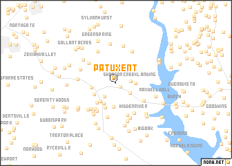 map of Patuxent