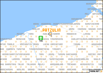 map of Pa-tzu-lin