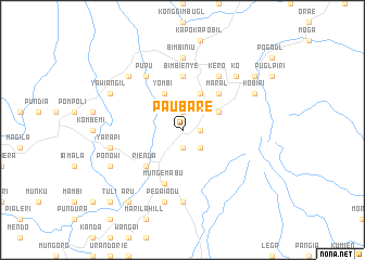map of Paubare