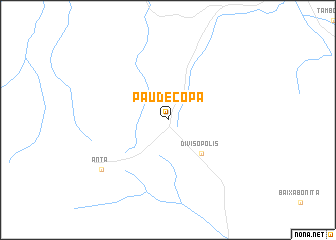 map of Pau de Copa