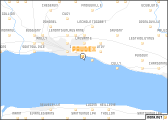 map of Paudex