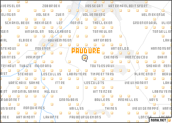 map of Paudure