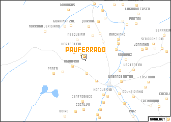 map of Pau Ferrado