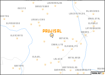 map of Paujisal