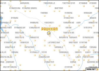 map of Paukkan
