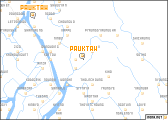 map of Pauktaw