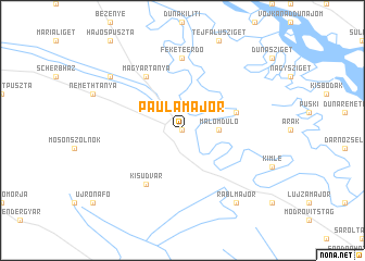 map of Paulamajor