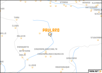 map of Paularo
