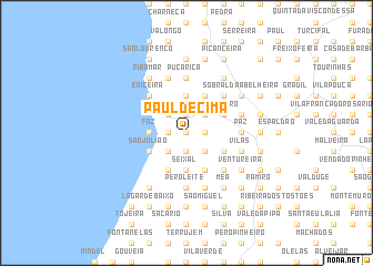 map of Paul de Cima