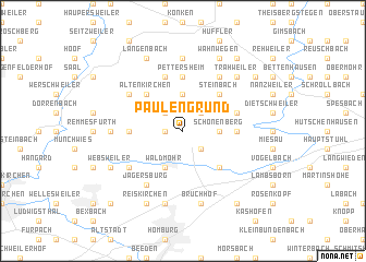 map of Paulengrund