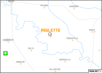 map of Paulette