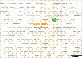 map of Paulinos