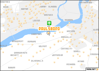 map of Paulsboro