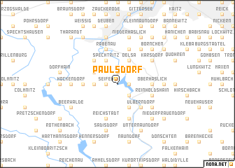 map of Paulsdorf