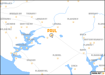map of Paul