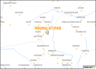 map of Pau Mulatinho