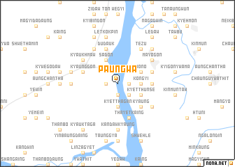 map of Paungwa