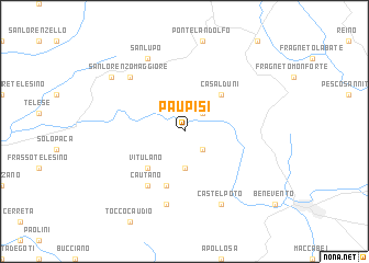 map of Paupisi