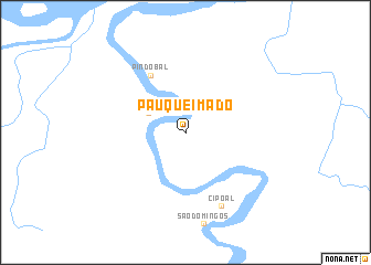 map of Pau Queimado