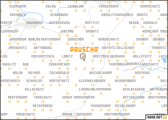 map of Pauscha