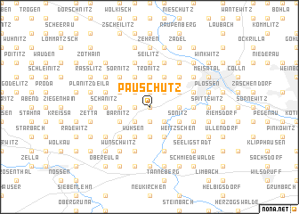 map of Pauschütz