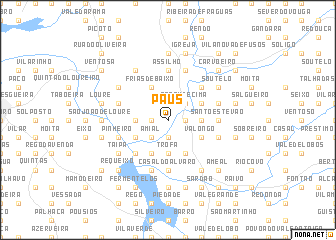 map of Paus