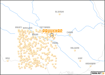 map of Pauūkhar