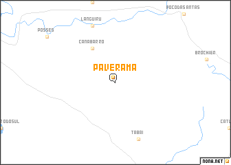 map of Paverama
