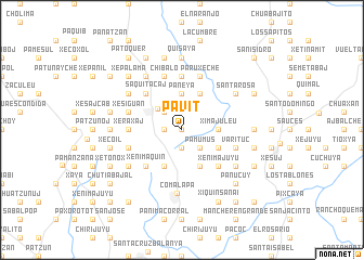 map of Pavit