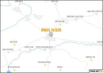 map of Pavlikeni