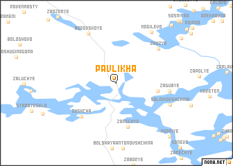 map of Pavlikha