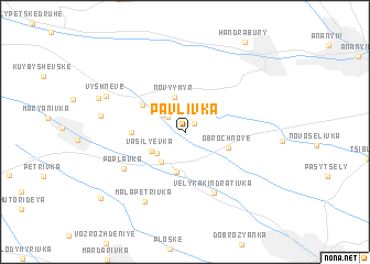 map of Pavlivka