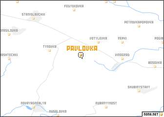 map of Pavlovka