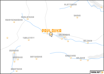 map of Pavlovka