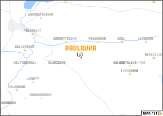 map of Pavlovka