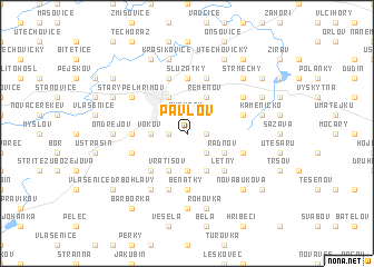 map of Pavlov