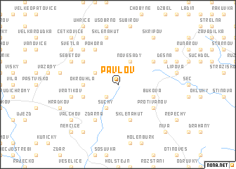 map of Pavlov