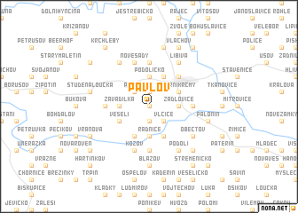 map of Pavlov