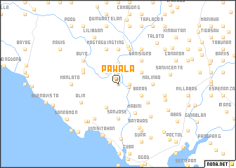 map of Pawala