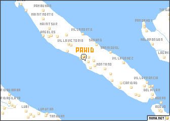 map of Pawid