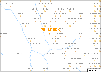 map of Pawlabok