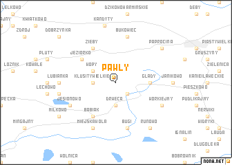 map of Pawły