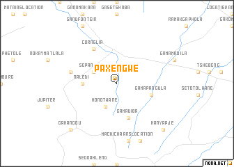 map of Paxengwe